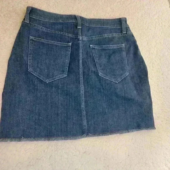 Arizona Jeans Juniors Denim Skirt Size 13 Colorblock Patchwork Rodeo Cowgirl - Picture 5 of 8